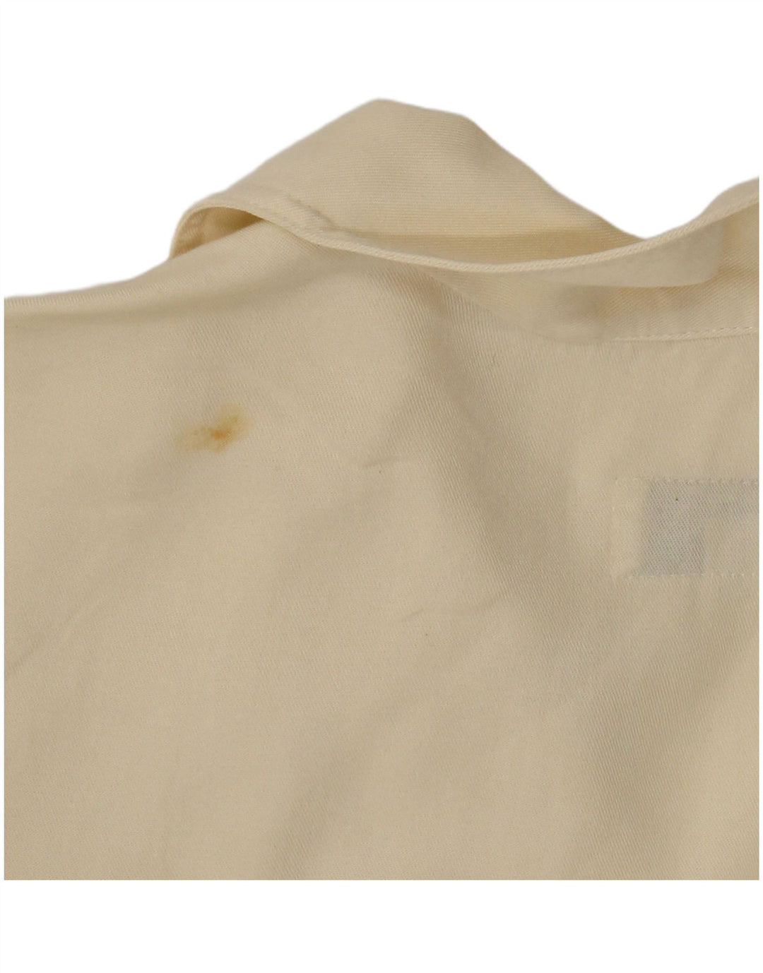 Gio Anna Womens Shirt IT 46 Large Off White Tencel