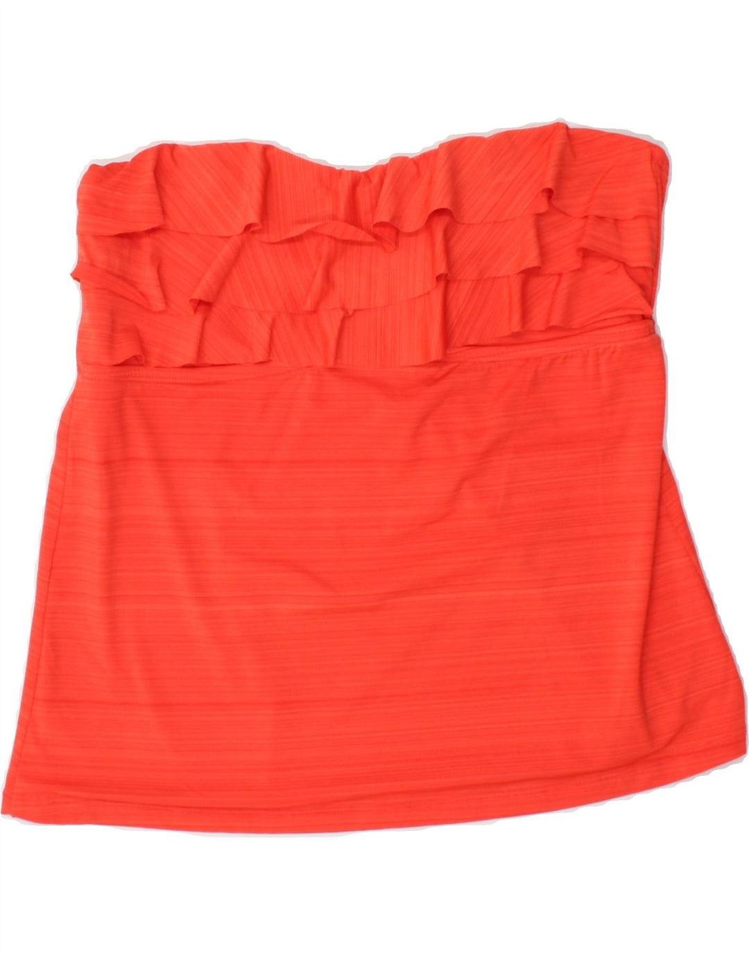 MOSSIMO Womens Corset Top UK 18 XL Red Striped Polyester Vintage Mossimo and Second-Hand Mossimo from Messina Hembry 