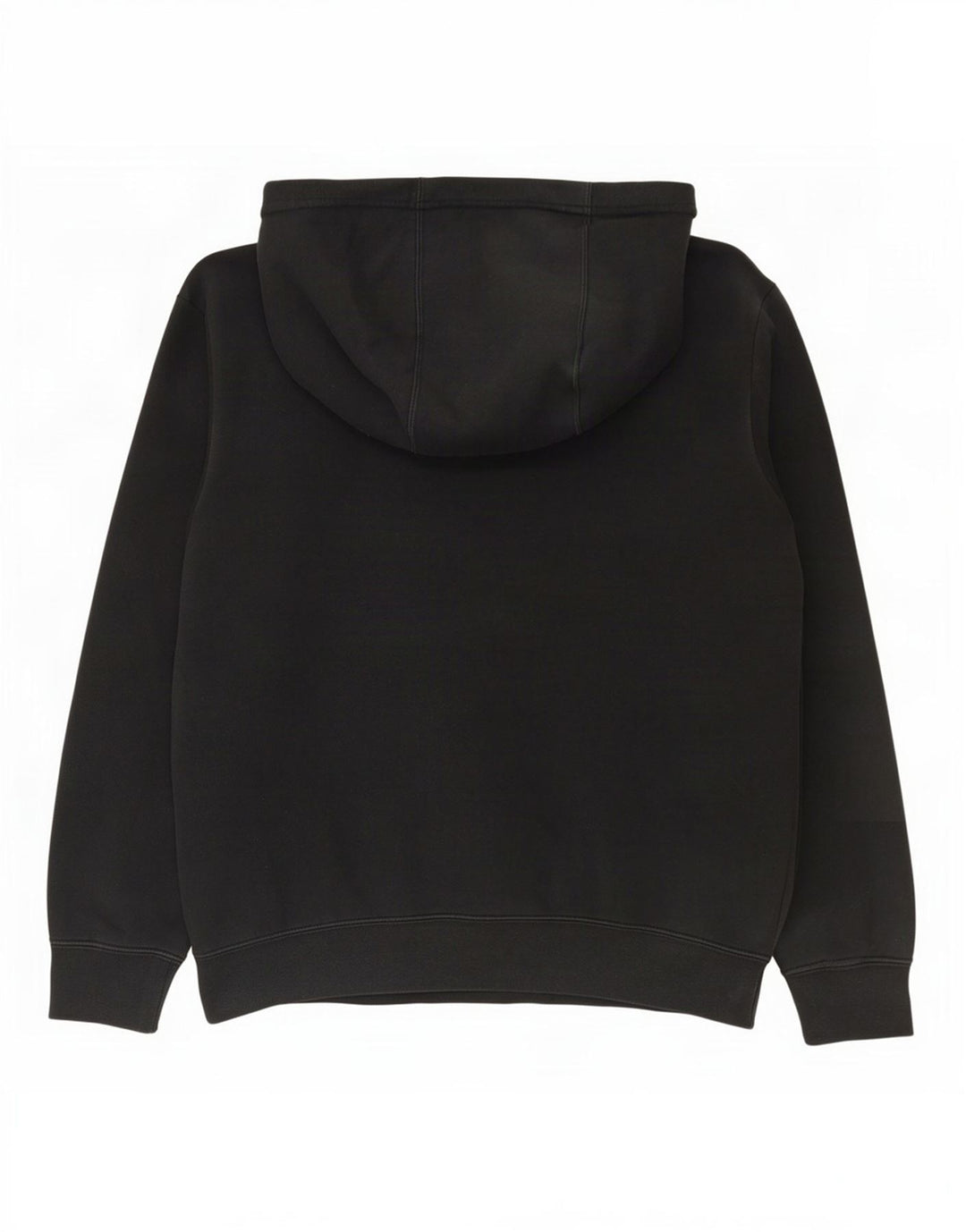 Nike Mens Graphic Hoodie Jumper Medium Black Colourblock Cotton