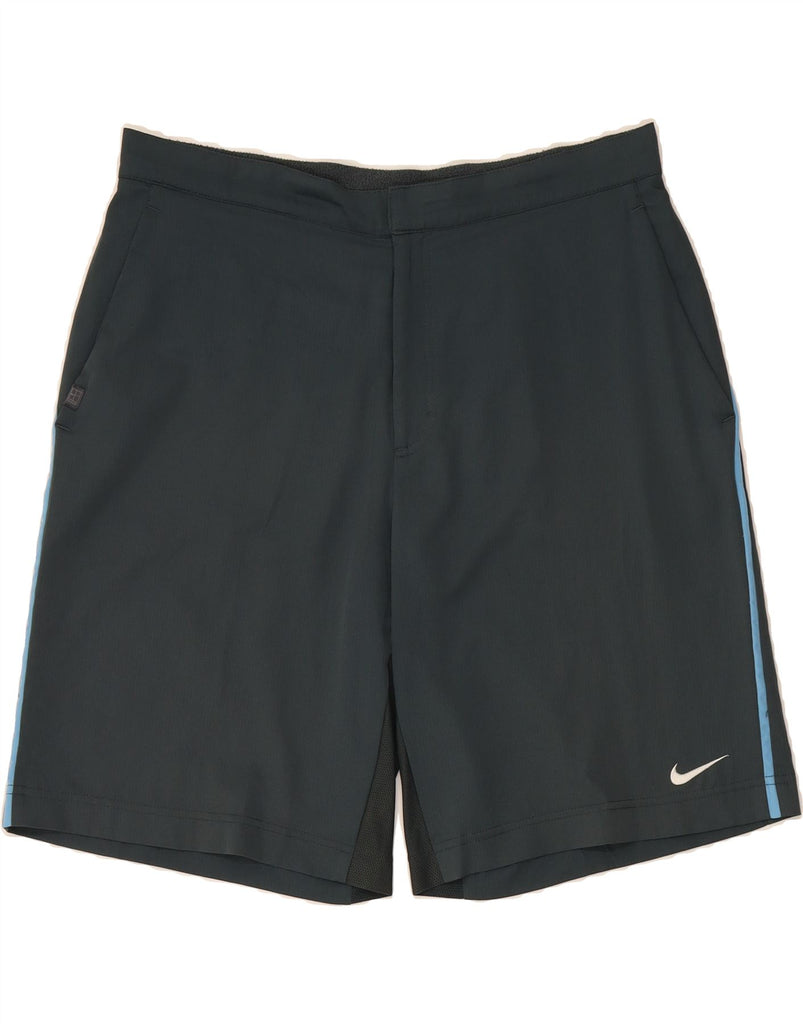 NIKE Mens Chino Shorts Large W37  Grey Polyester Vintage Nike and Second-Hand Nike from Messina Hembry 