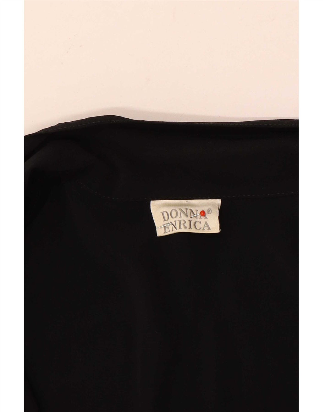 Donna Enrica Womens 2 Button Blazer Jacket UK 16 Large Black