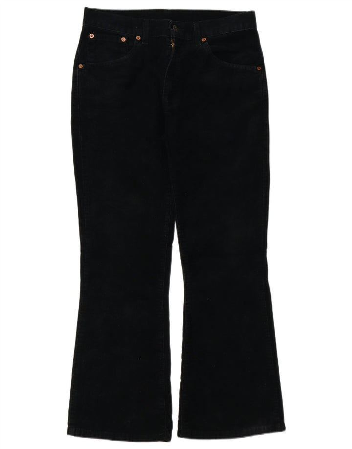 Levi's Womens Bootcut Corduroy Trousers W30 L27 Black