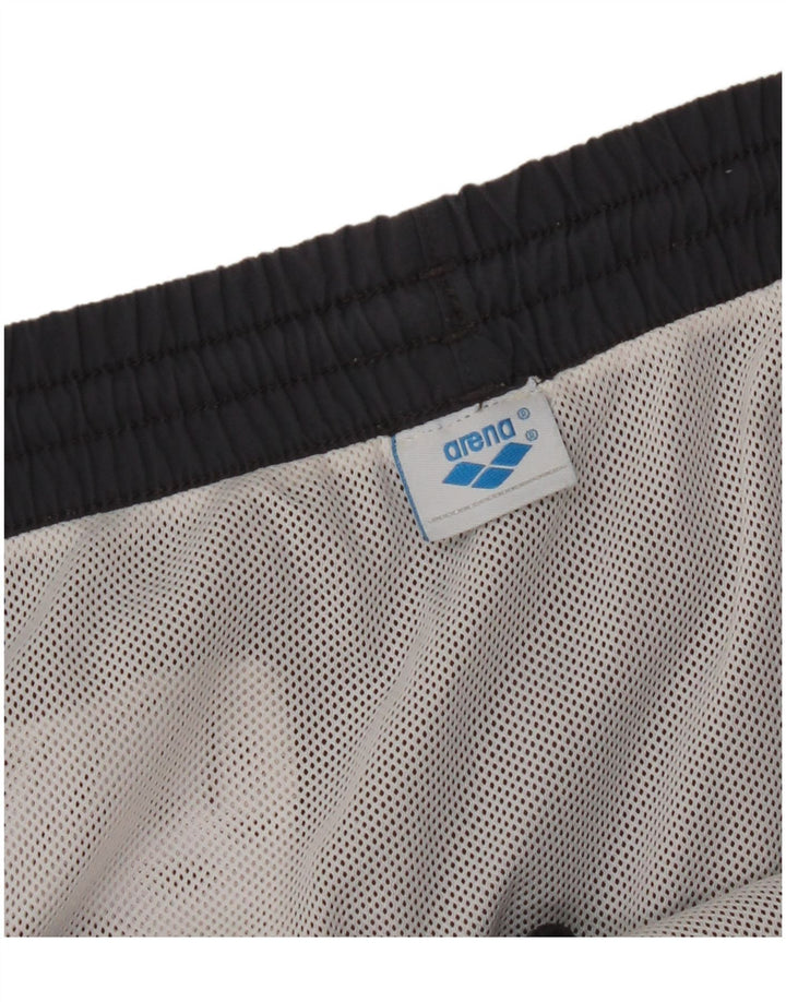 ARENA Mens Swimming Shorts Large  Grey Colourblock