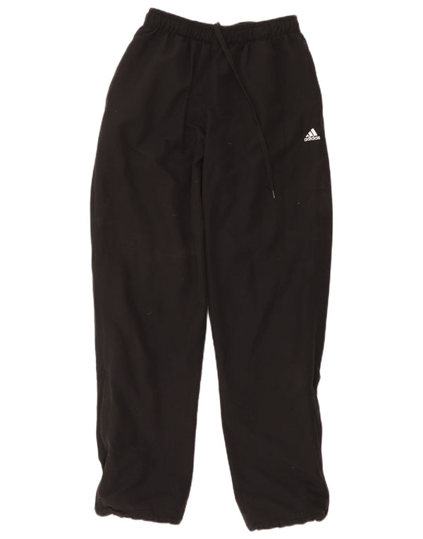 Adidas Womens Climalite Tracksuit Trousers Joggers UK 12 Medium Black