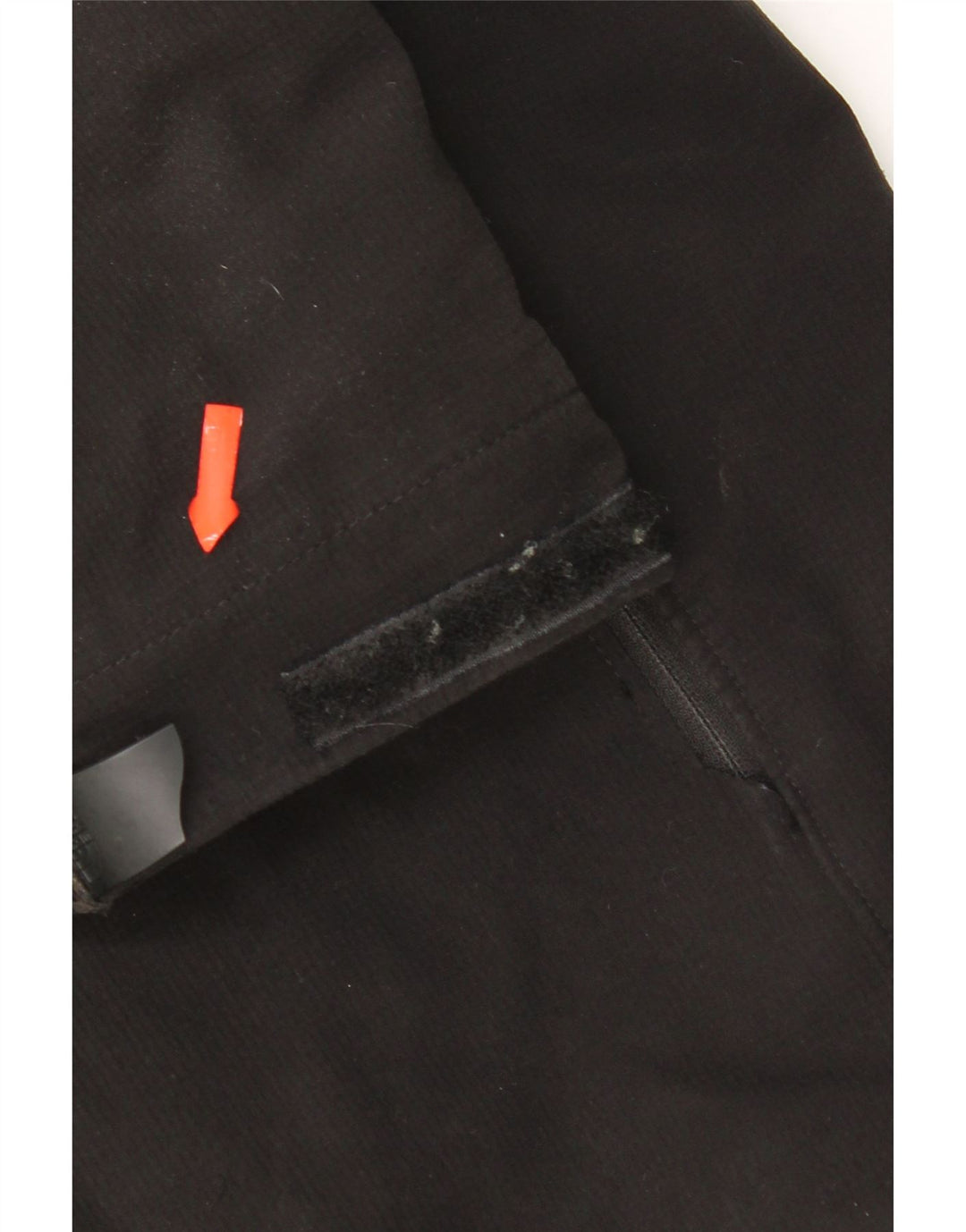 The North Face Mens Windbreaker Jacket UK 36 Small Black Polyester