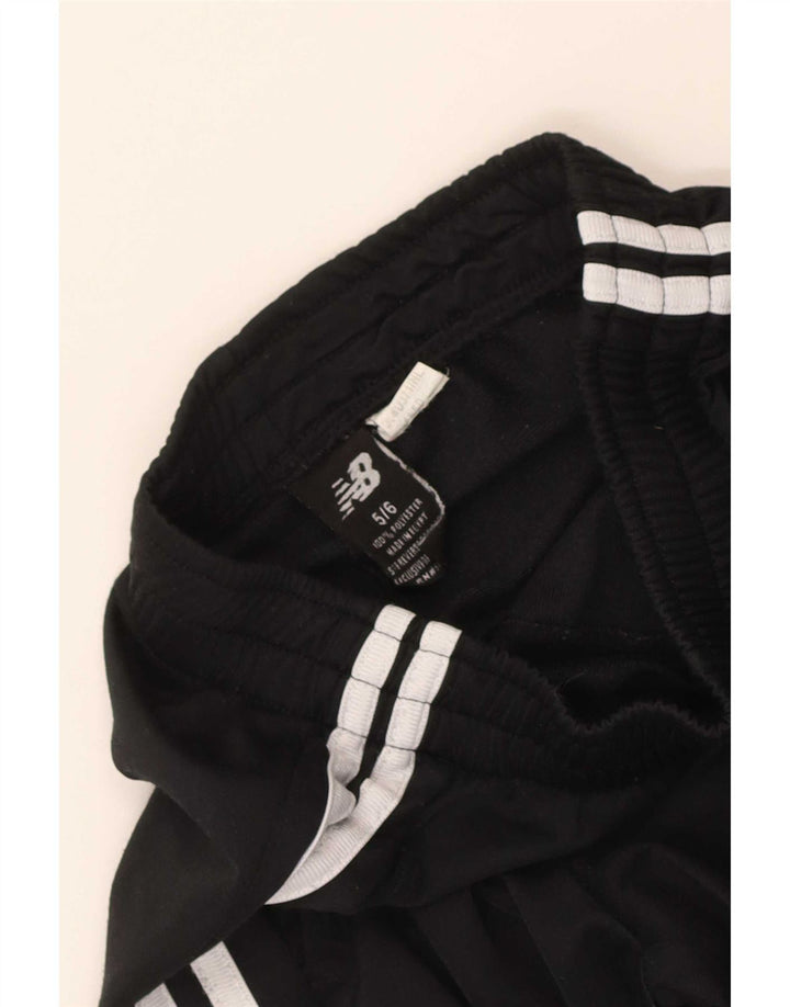 New Balance Boys Tracksuit Trousers 5-6 Years Black Polyester