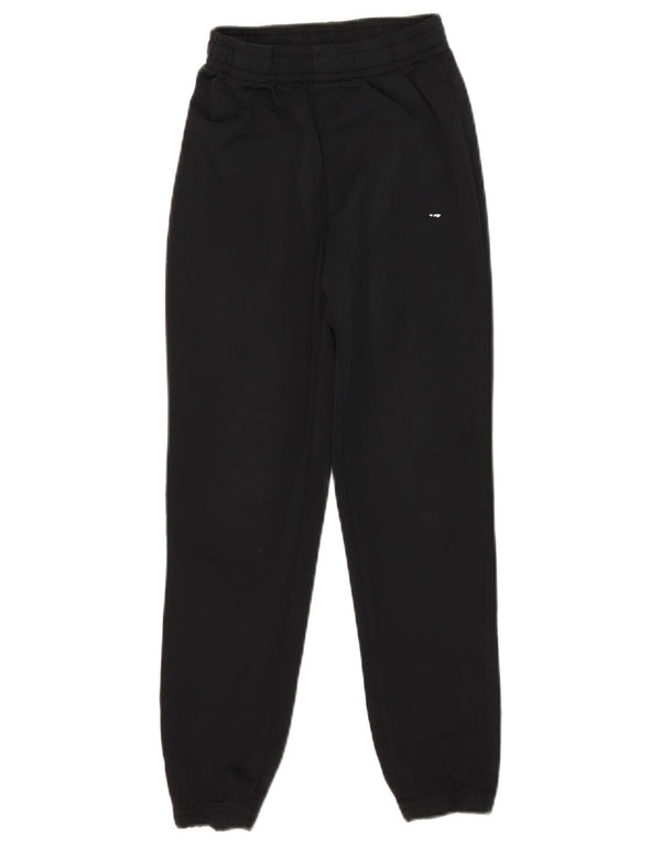 Nike Boys Tracksuit Trousers Joggers 10-11 Years Medium Black Polyester