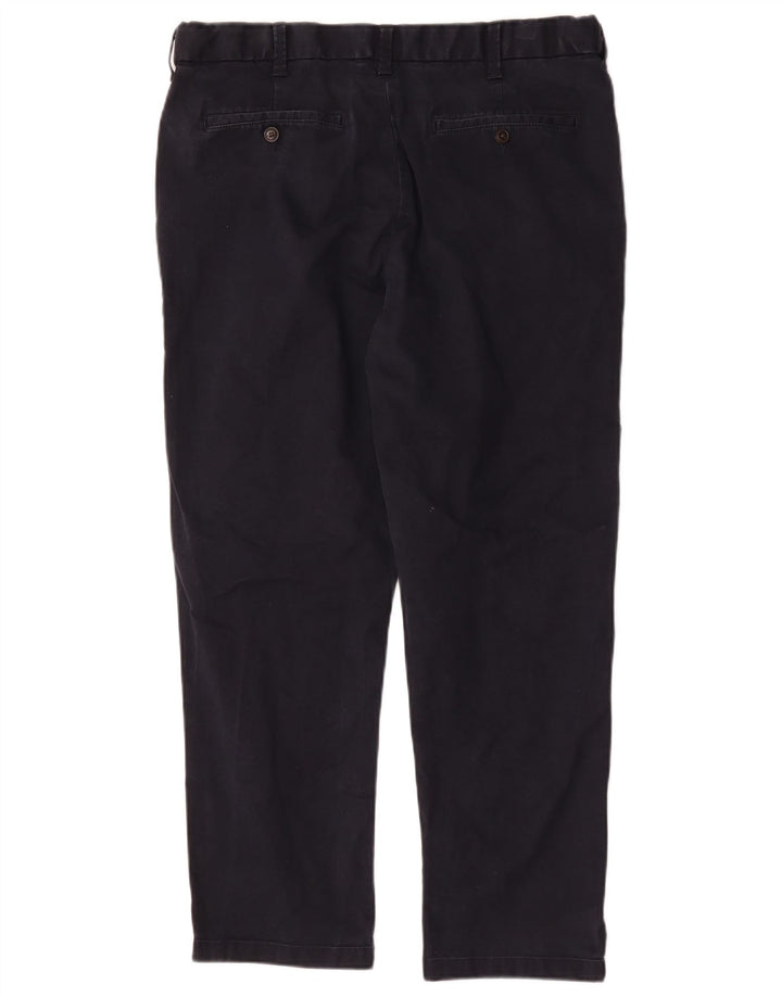 Marks & Spencer Mens Blue Harbour Chino Trousers W38 L29 Navy Blue