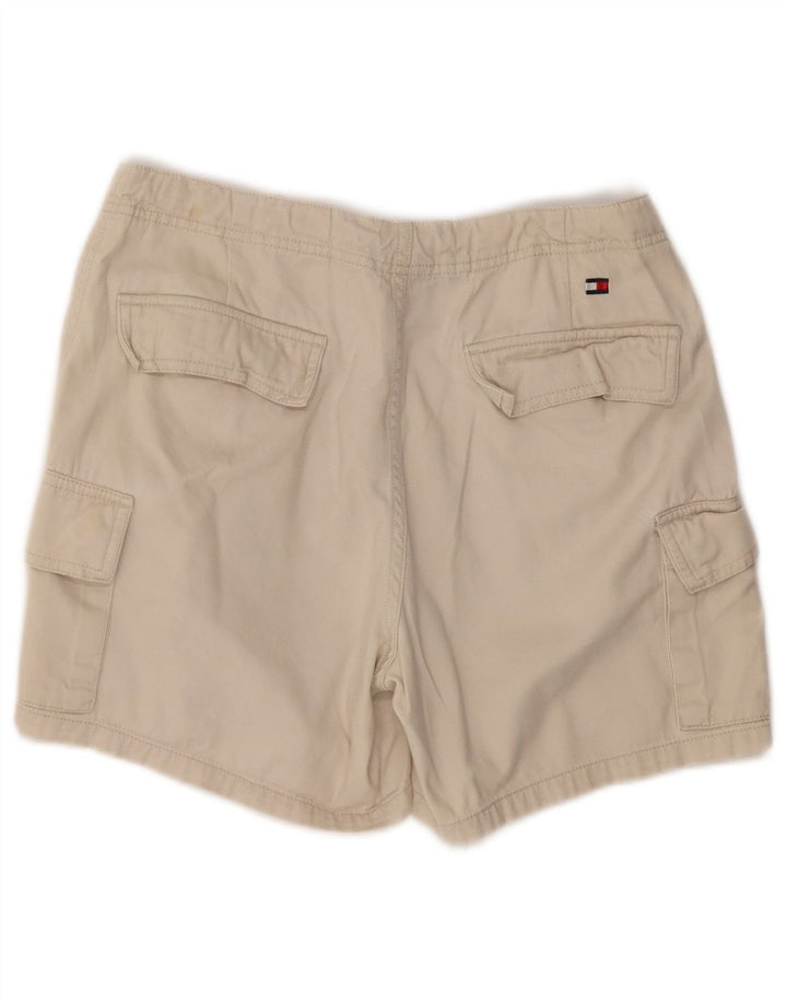 Tommy Hilfiger Womens Cargo Shorts US 6 Medium W28  Beige Cotton