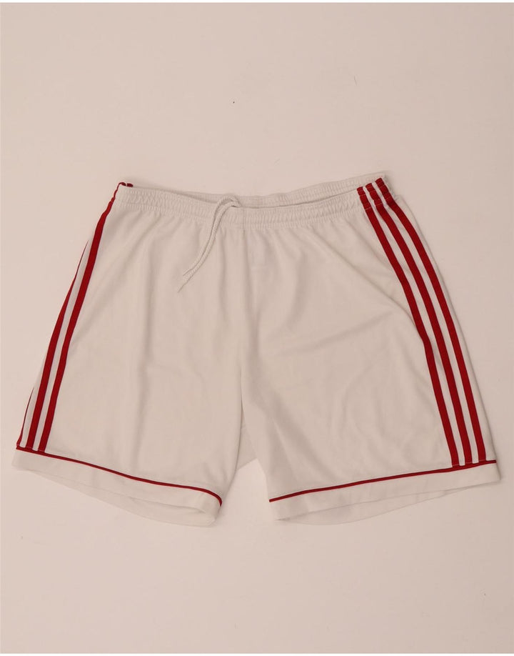 Adidas Mens Sport Shorts Large White Polyester