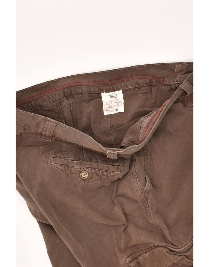 CARRERA Mens Slim Cargo Trousers IT 52 XL W38 L30 Brown Cotton | Vintage Carrera | Thrift | Second-Hand Carrera | Used Clothing | Messina Hembry 