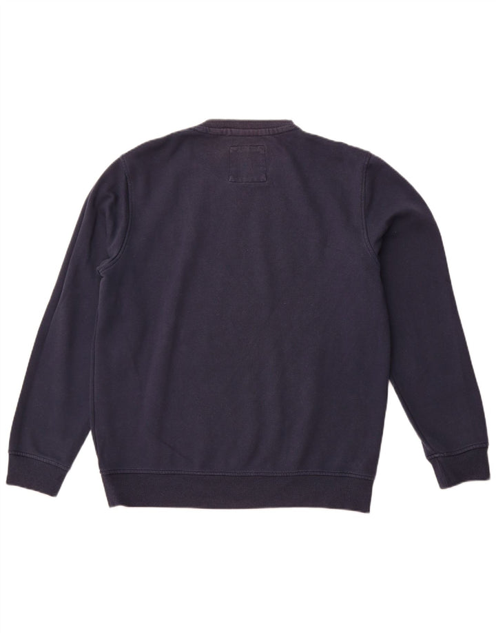 CREW CLOTHING Mens Sweatshirt Jumper Large Navy Blue