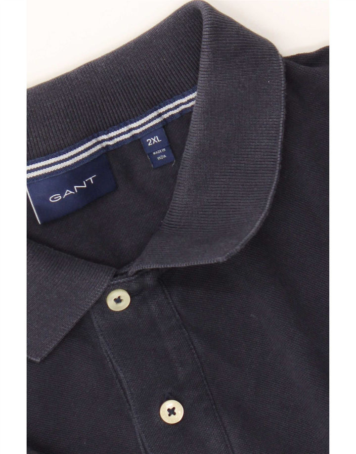 Gant Mens Polo Shirt 2XL Navy Blue