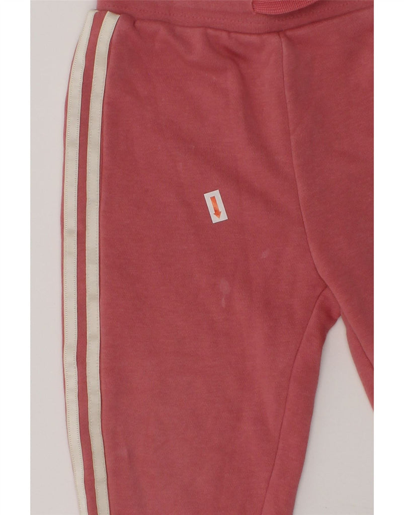 ADIDAS Girls Tracksuit Trousers Joggers 2-3 Years Red Cotton | Vintage Adidas | Thrift | Second-Hand Adidas | Used Clothing | Messina Hembry 