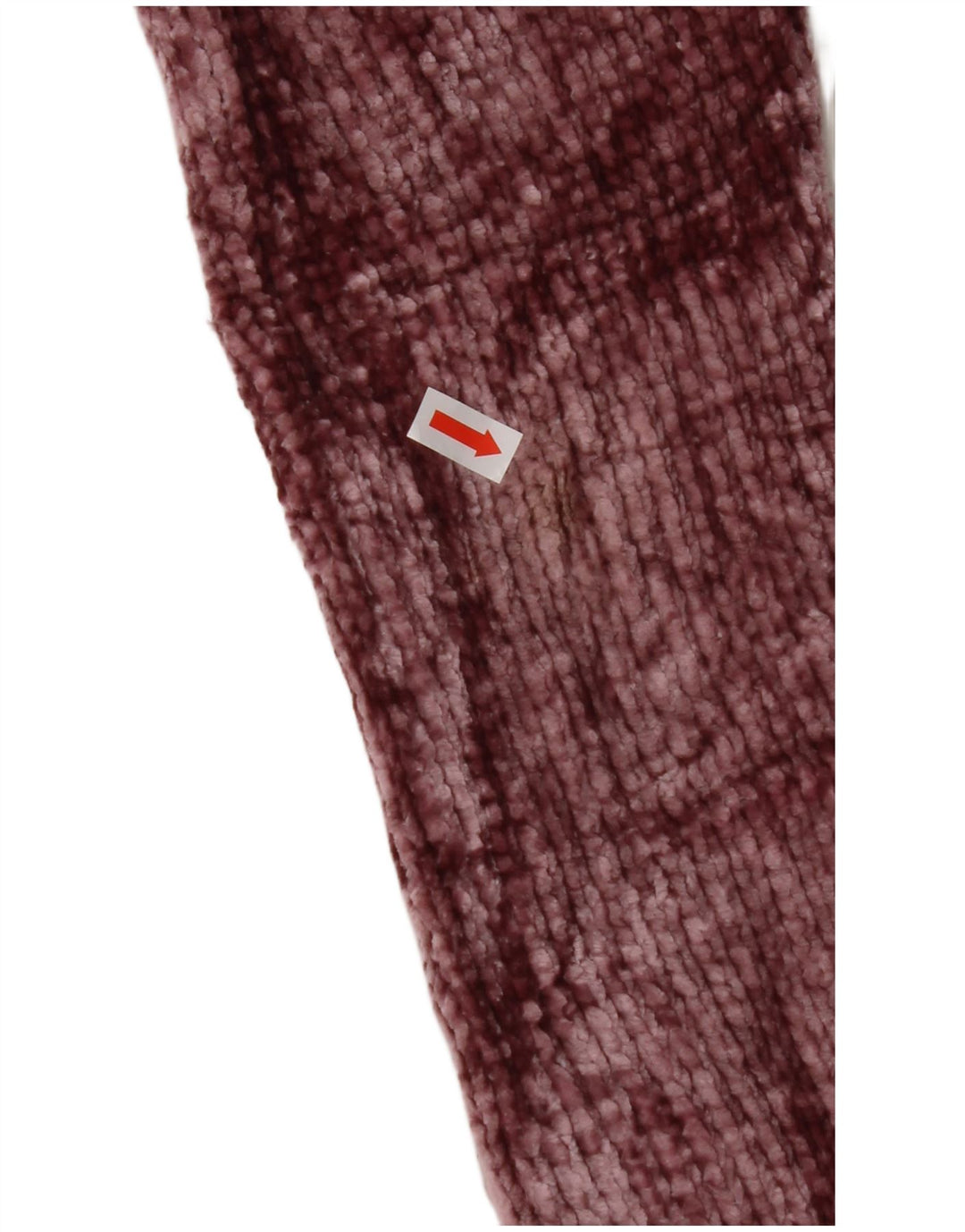 ORVIS Womens V-Neck Jumper Sweater UK 14 Medium Maroon Polyester