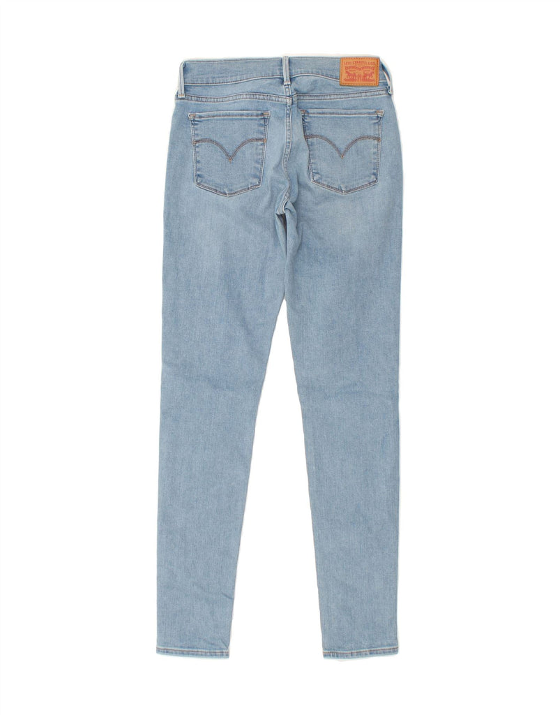 LEVI'S Womens 710 Super Skinny Jeans W27 L30 Blue Cotton Vintage Levi's and Second-Hand Levi's from Messina Hembry 