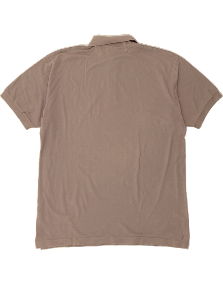 LOTTO Mens Polo Shirt 3XL Grey Cotton Vintage Lotto and Second-Hand Lotto from Messina Hembry 