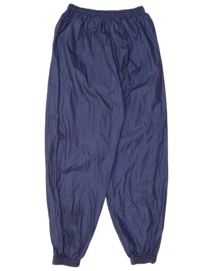 Vintage Mens Waterproof Trousers Medium  Blue