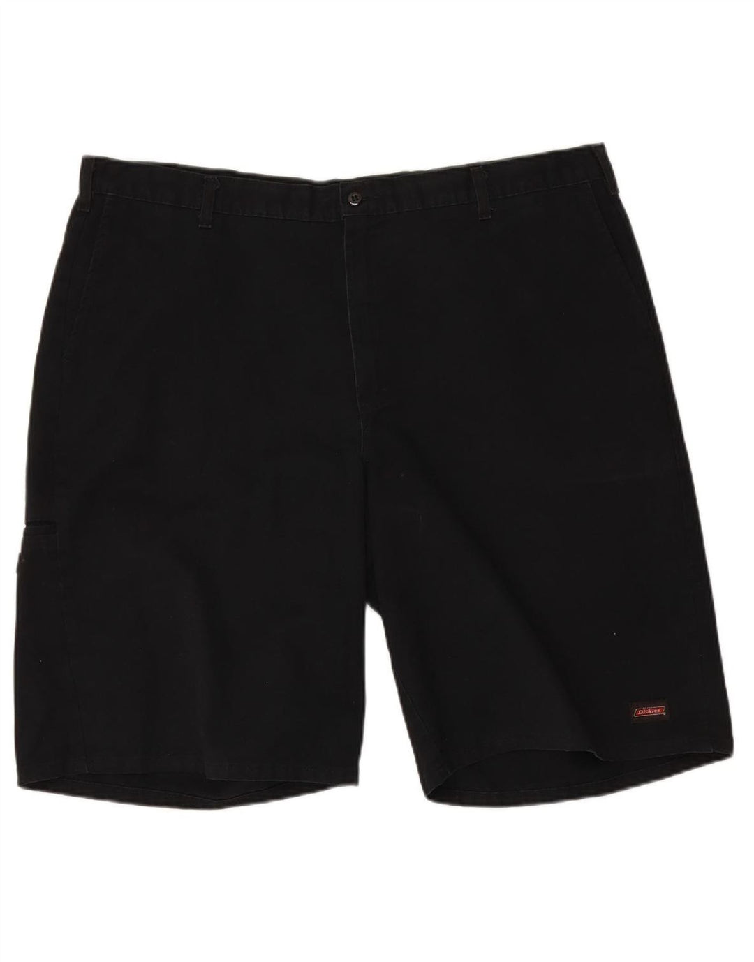 DICKIES Mens Cargo Shorts W44 2XL Black Polyester