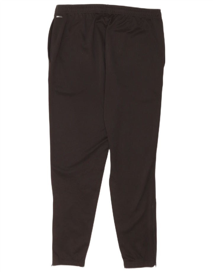 Puma Mens Tracksuit Trousers Large Black Polyester