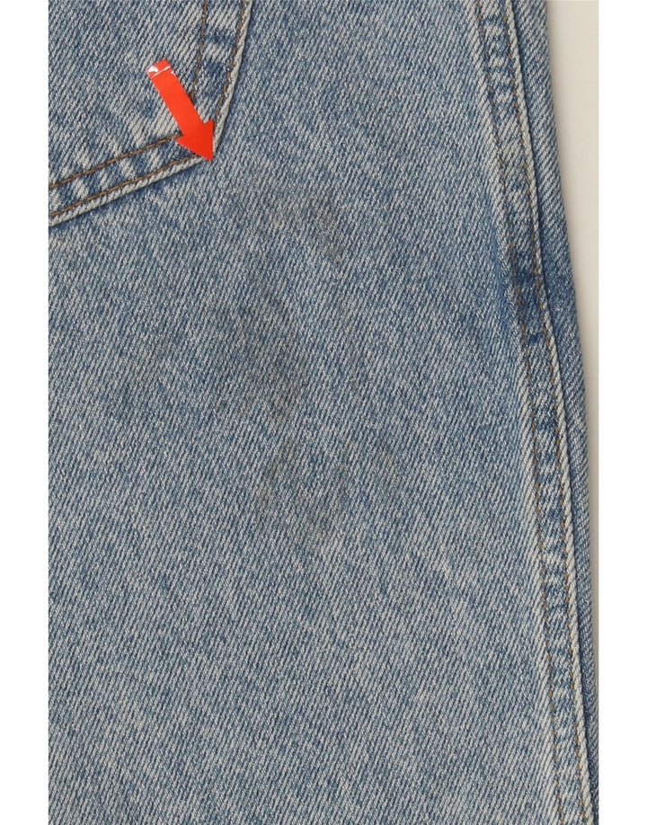 VINTAGE Mens Slim Jeans W38 L27 Blue Cotton Vintage Vintage and Second-Hand Vintage from Messina Hembry 