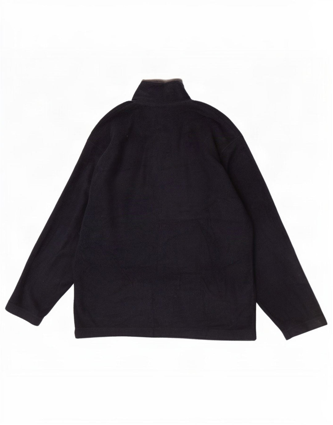 Marks & Spencer Mens Blue Harbour Fleece Jacket UK 38 Medium Navy Polyester
