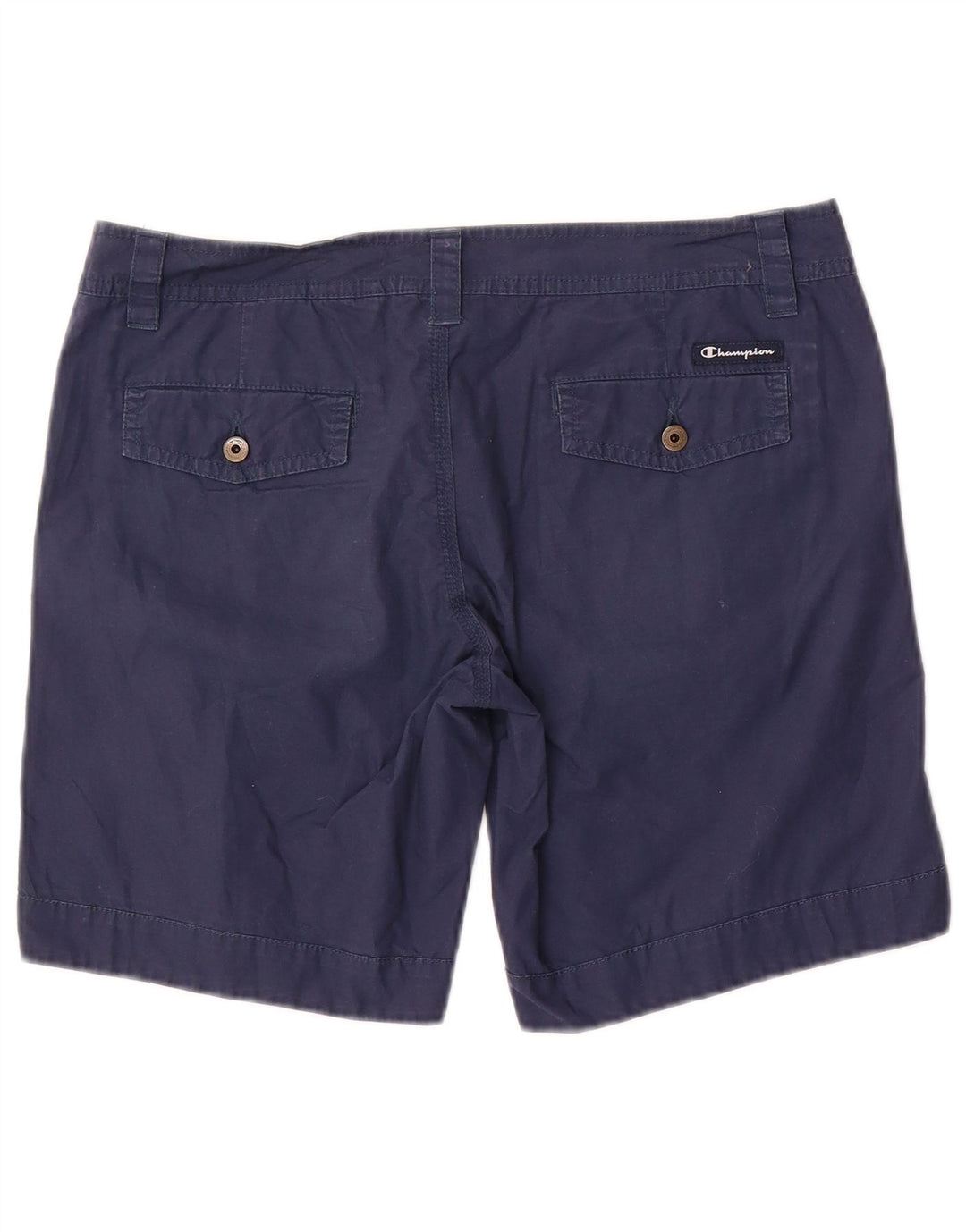 Champion Womens Low Waist Chino Shorts Medium W30  Navy Blue