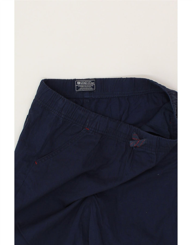MOUNTAIN WAREHOUSE Boys Chino Shorts 14-15 Years W28  Navy Blue Cotton Vintage Mountain Warehouse and Second-Hand Mountain Warehouse from Messina Hembry 