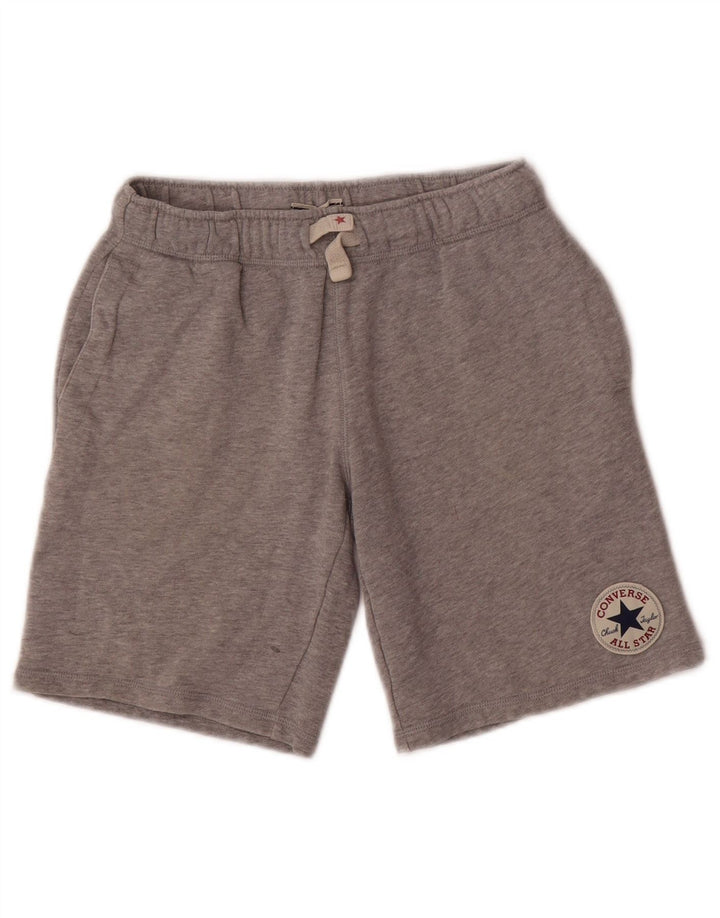 CONVERSE Boys All Star Sport Shorts 8-9 Years  Grey Cotton