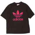 Adidas Mens Graphic T-Shirt Top Medium Black Cotton