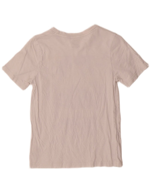 Timberland Boys Graphic T-Shirt Top 13-14 Years Small White Cotton