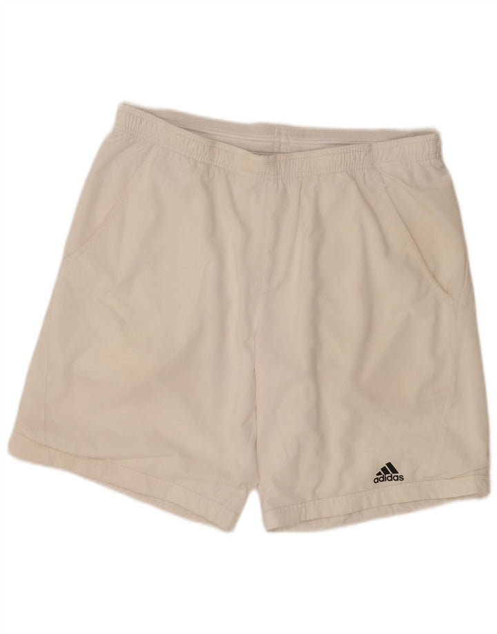 LOTTO Mens Climalite Sport Shorts Large  White Polyester