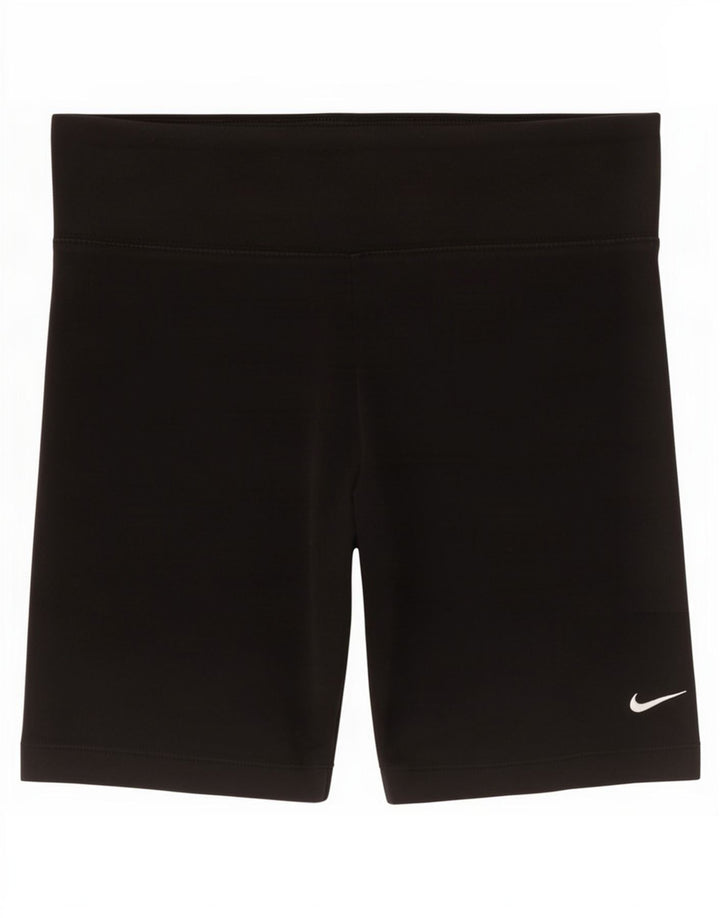 Nike Womens Sport Shorts UK 14 Large Black