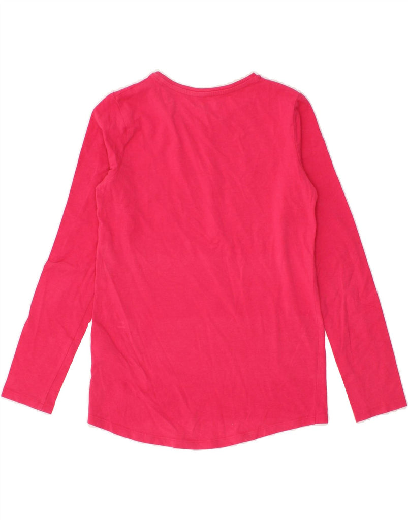 GUESS Girls Graphic Top Long Sleeve 11-12 Years Pink Cotton Vintage Guess and Second-Hand Guess from Messina Hembry 