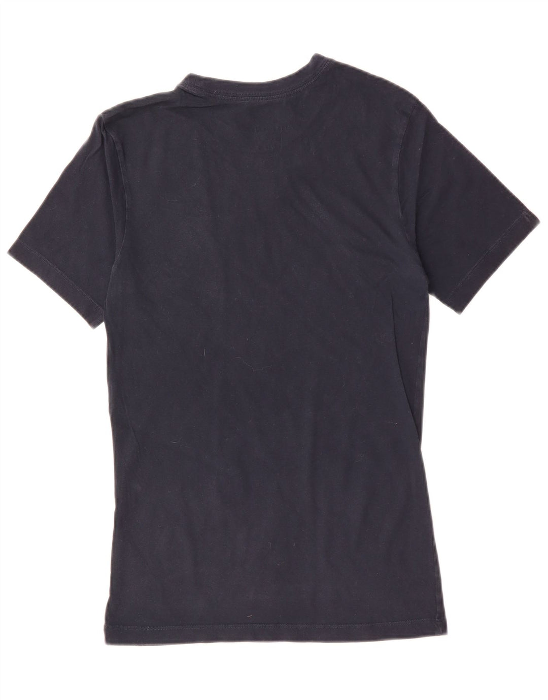 NIKE Mens T-Shirt Top XS Navy Blue Cotton