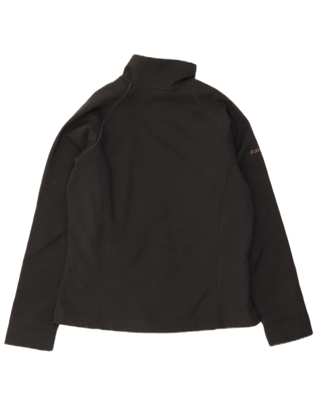 Columbia Womens Windbreaker Jacket UK 14 Medium Black Polyester
