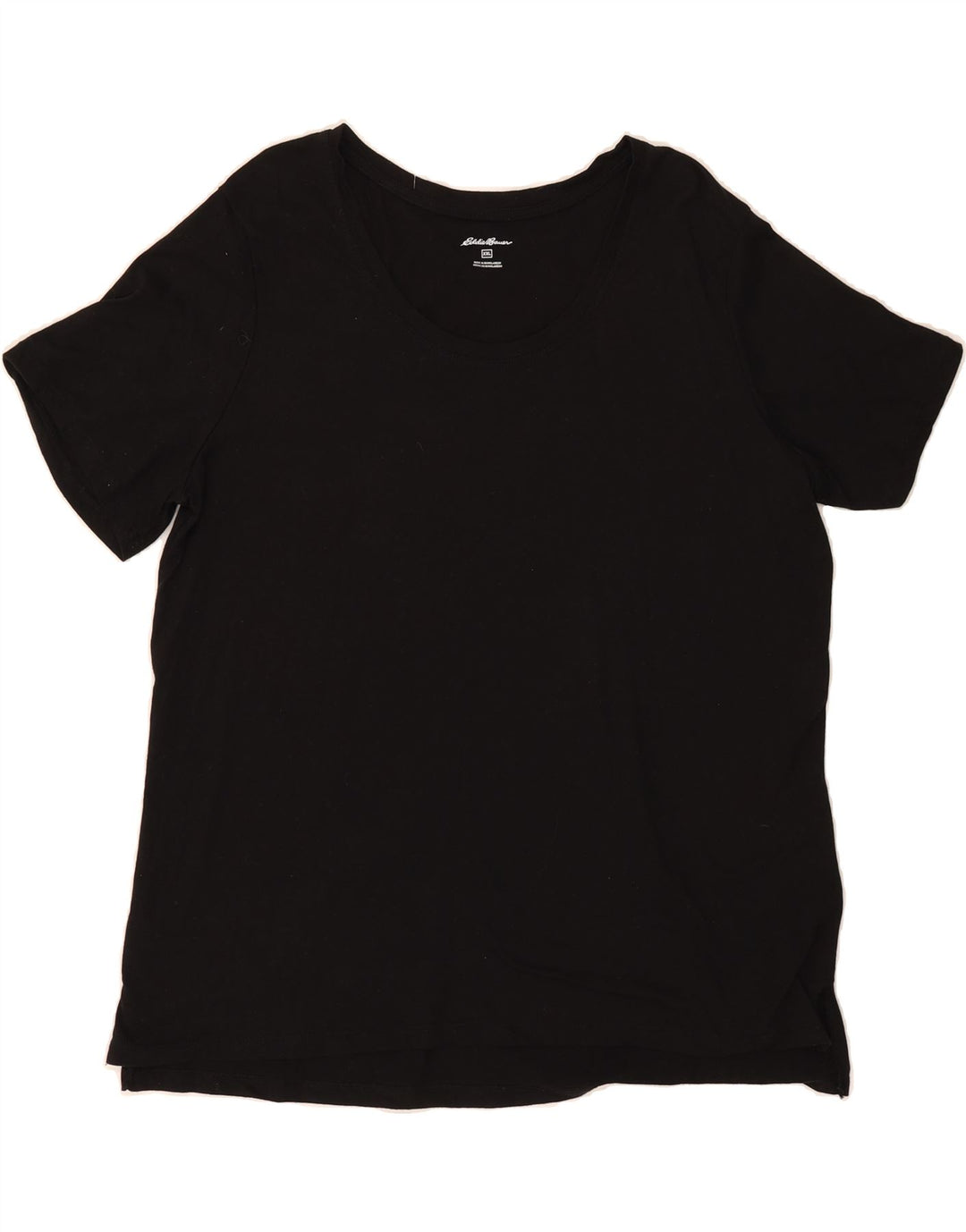 EDDIE BAUER Mens T-Shirt Top 2XL Black Cotton Vintage Eddie Bauer and Second-Hand Eddie Bauer from Messina Hembry 