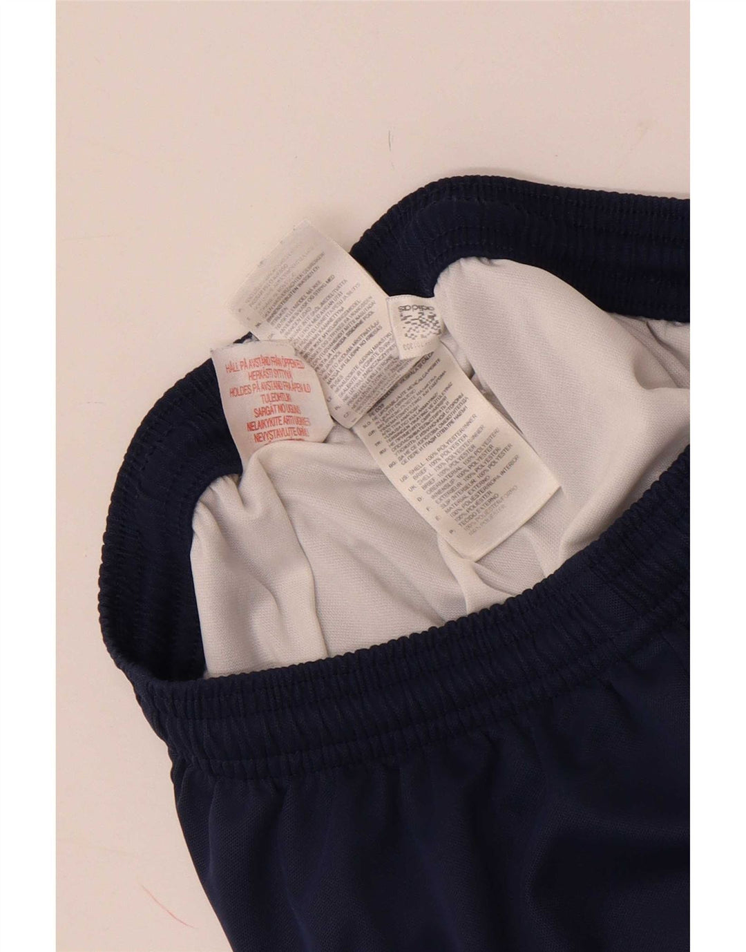 Adidas Mens Climalite Sport Shorts XS Navy Blue Polyester