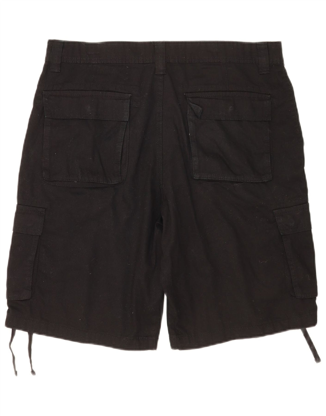 Terranova Mens Cargo Shorts W34 Large Black Cotton