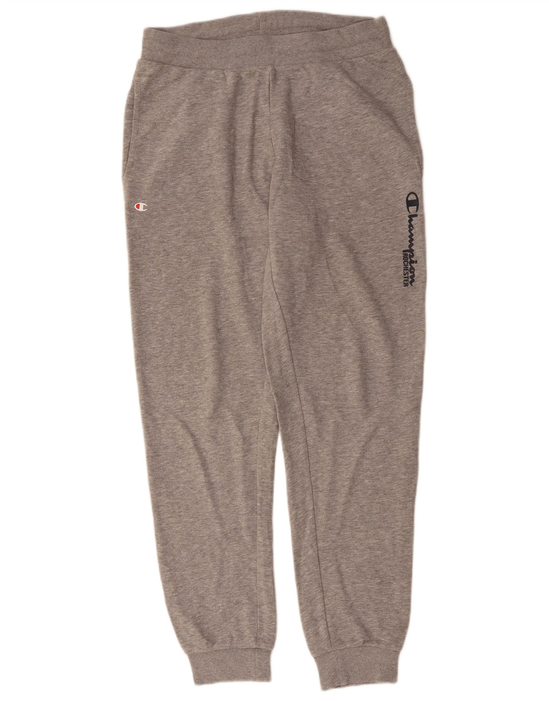 Champion Mens Rochester Graphic Tracksuit Trousers Joggers Large Grey