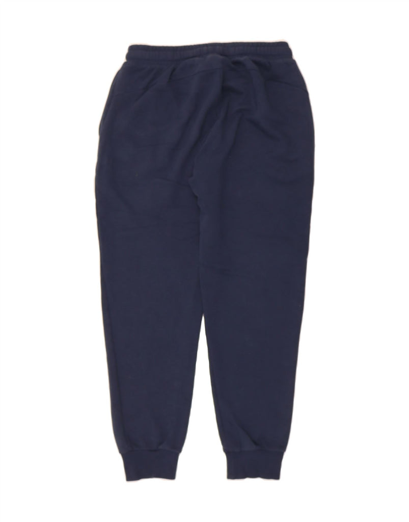 PUMA Mens Graphic Tracksuit Trousers Joggers Medium  Navy Blue Cotton Vintage Puma and Second-Hand Puma from Messina Hembry 