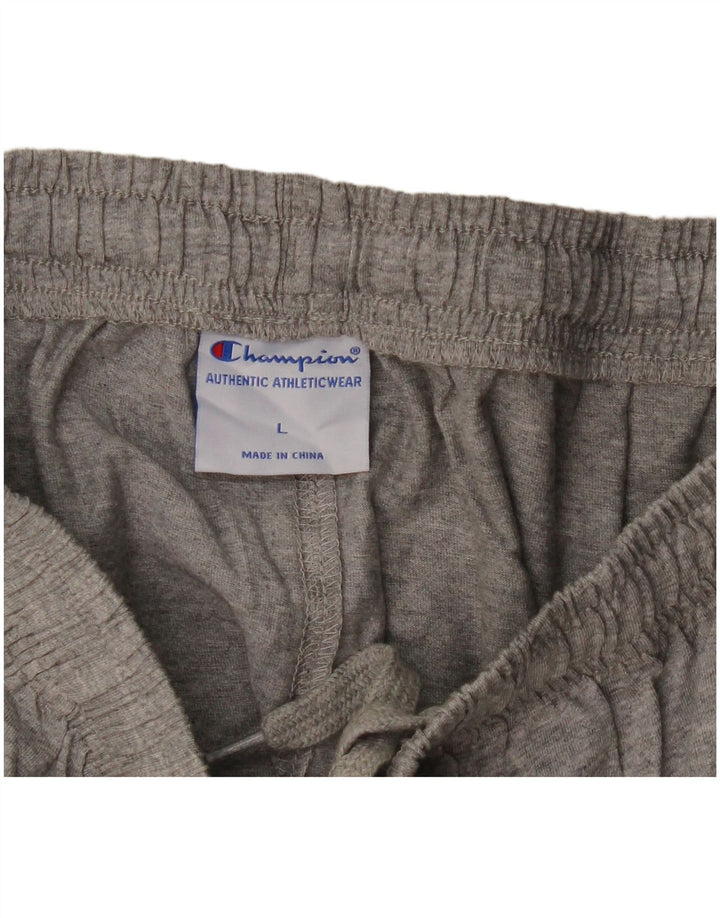 Champion Mens Sport Shorts Large  Grey Flecked