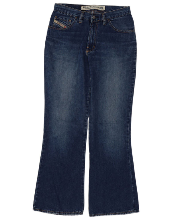 Diesel Womens Flared Jeans W29 L29 Blue