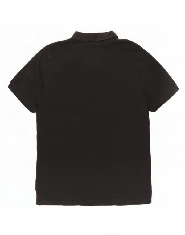 Rip Curl Mens Polo Shirt XL Black Cotton