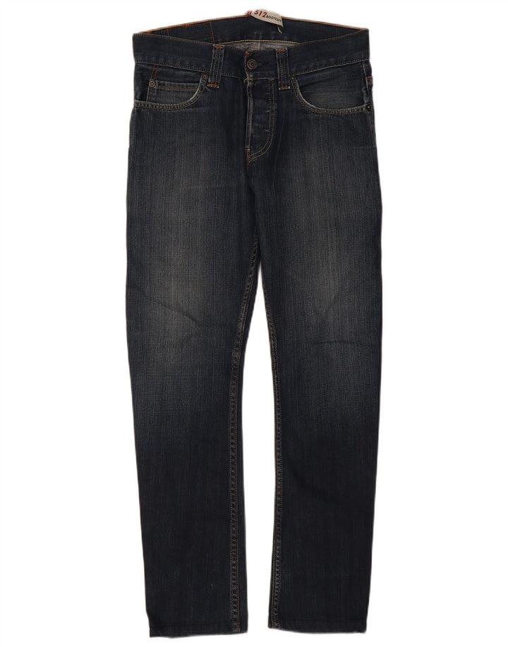 Levi's Womens 512 Bootcut Jeans W32 L32 Navy Blue