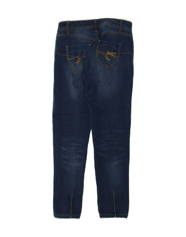 DESIGUAL Womens Skinny Jeans W26 L26 Navy Blue Vintage Desigual and Second-Hand Desigual from Messina Hembry 