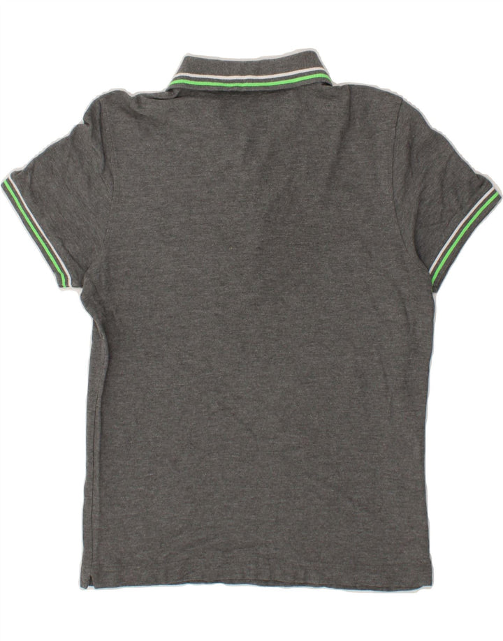 LOTTO Mens Polo Shirt Small Grey Cotton Vintage Lotto and Second-Hand Lotto from Messina Hembry 