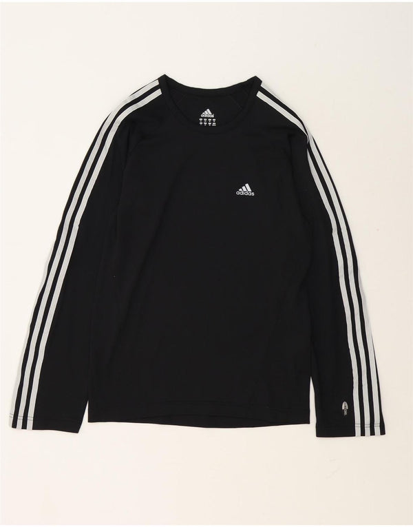 Adidas Mens Top Long Sleeve XS Black Polyester