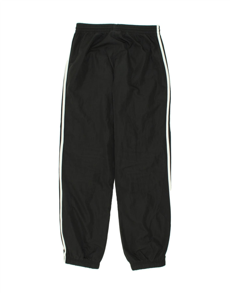 ADIDAS Boys Graphic Tracksuit Trousers Joggers 15-16 Years Black Polyester | Vintage Adidas | Thrift | Second-Hand Adidas | Used Clothing | Messina Hembry 