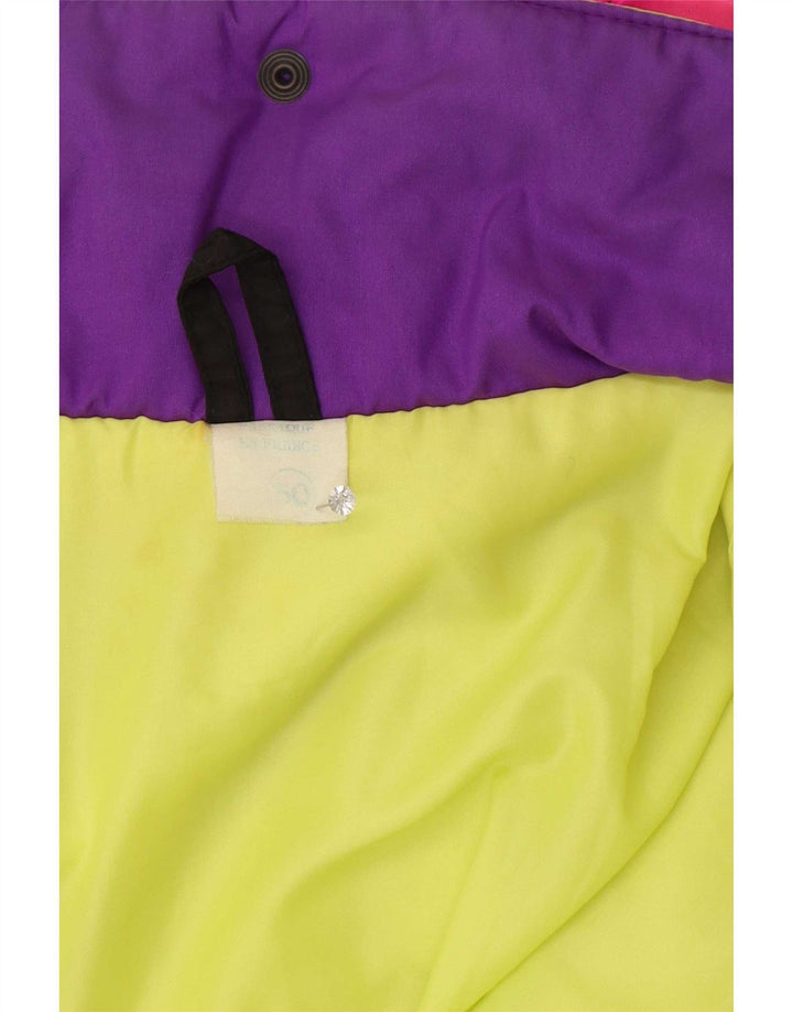 Skiss Mens Graphic Ski Jacket IT 50 Large Multicoloured Colourblock